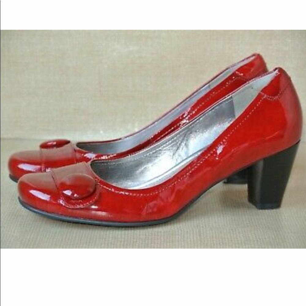 Red  Patent Heels